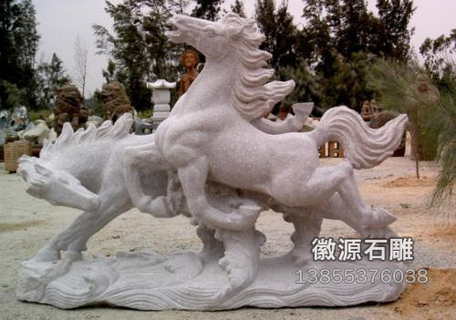 石雕動(dòng)物（馬）-36